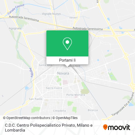 Mappa C.D.C. Centro Polispecialistico Privato