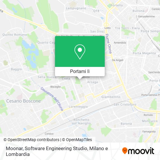 Mappa Moonar, Software Engineering Studio