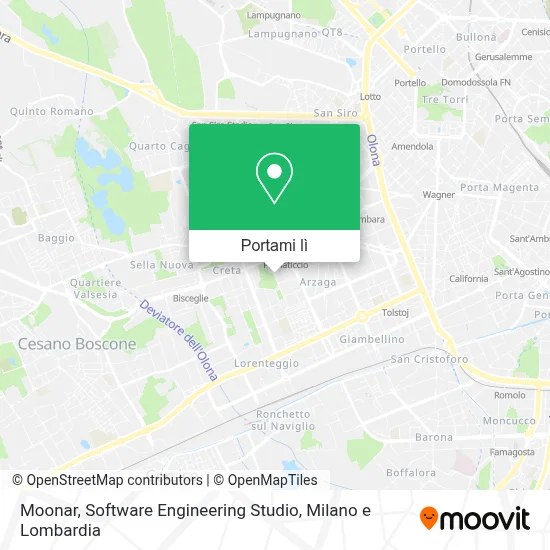 Mappa Moonar, Software Engineering Studio