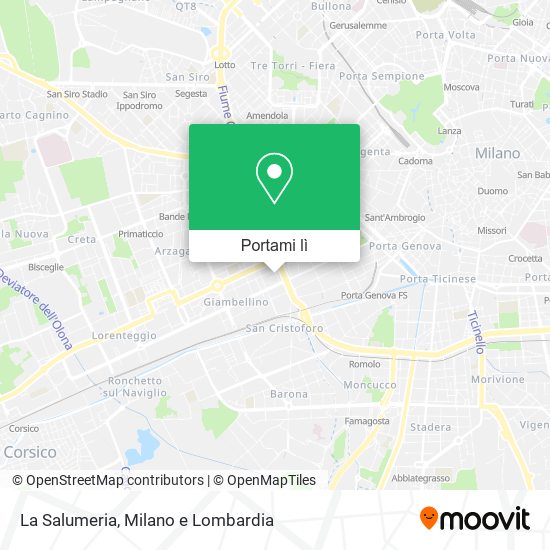 Mappa La Salumeria