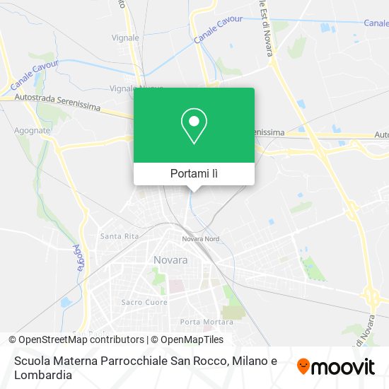 Mappa Scuola Materna Parrocchiale San Rocco