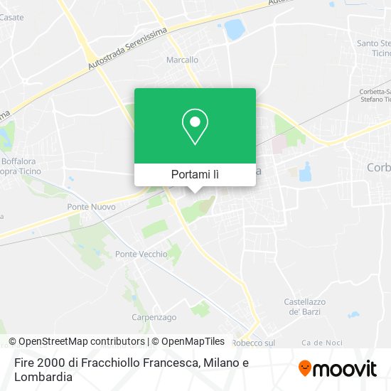 Mappa Fire 2000 di Fracchiollo Francesca
