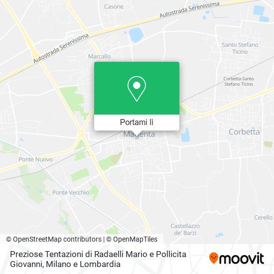 Mappa Preziose Tentazioni di Radaelli Mario e Pollicita Giovanni