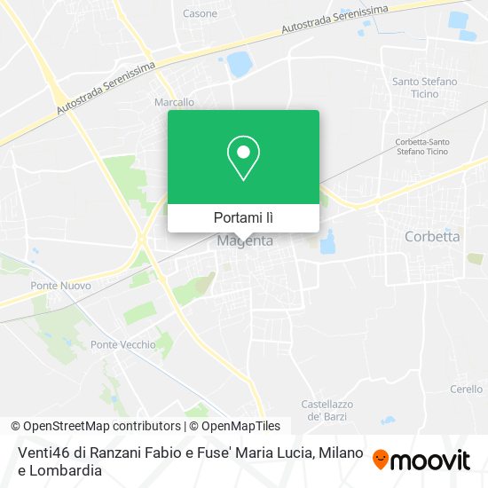 Mappa Venti46 di Ranzani Fabio e Fuse' Maria Lucia