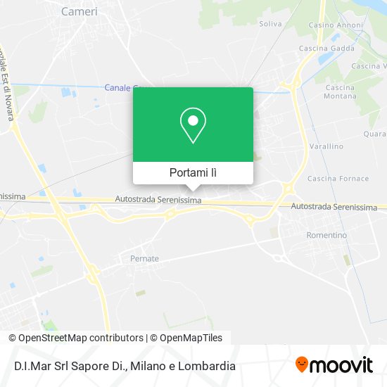Mappa D.I.Mar Srl Sapore Di.