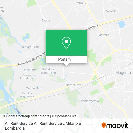 Mappa All Rent Service All Rent Service .