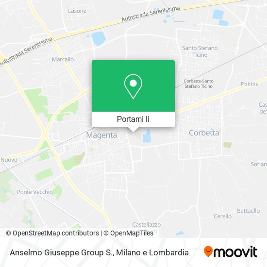 Mappa Anselmo Giuseppe Group S.