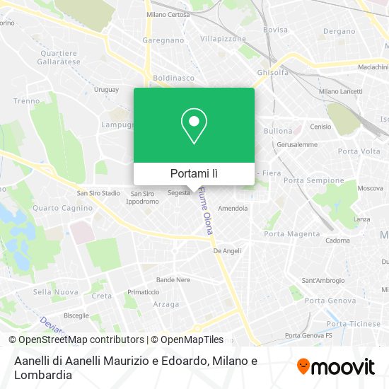 Mappa Aanelli di Aanelli Maurizio e Edoardo