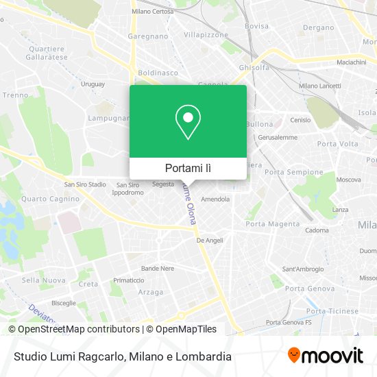 Mappa Studio Lumi Ragcarlo