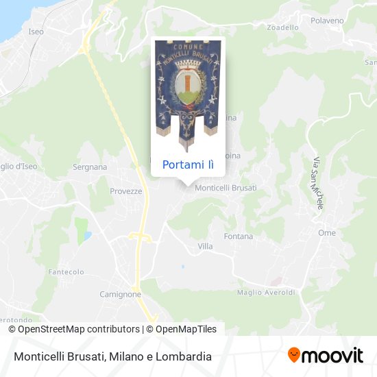 Mappa Monticelli Brusati