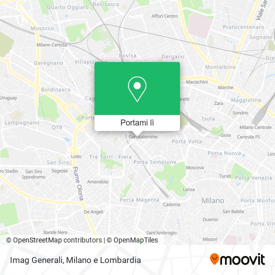 Mappa Imag Generali
