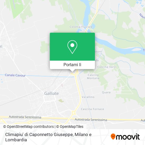 Mappa Climapiu' di Caponnetto Giuseppe
