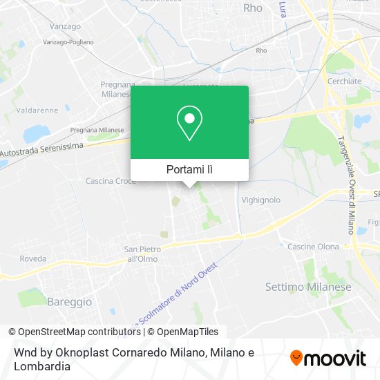 Mappa Wnd by Oknoplast Cornaredo Milano