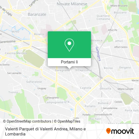 Mappa Valenti Parquet di Valenti Andrea