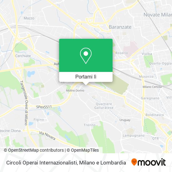 Mappa Circoli Operai Internazionalisti