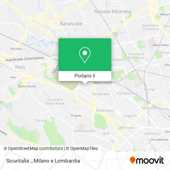 Mappa Sicuritalia .