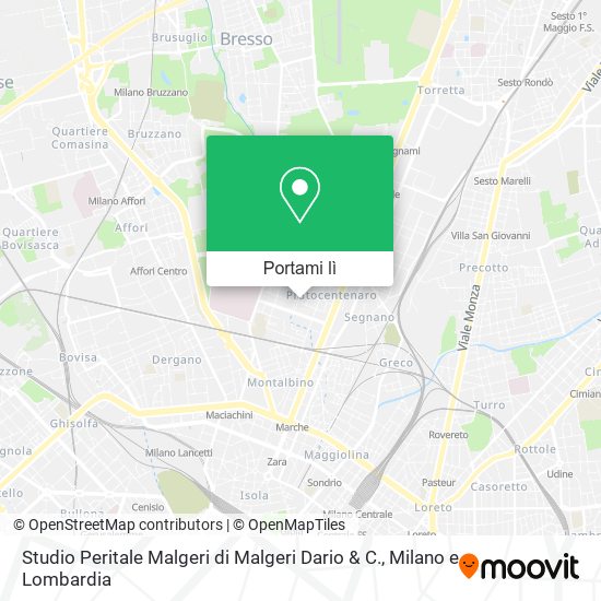 Mappa Studio Peritale Malgeri di Malgeri Dario & C.