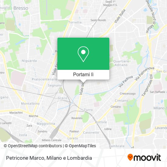 Mappa Petricone Marco