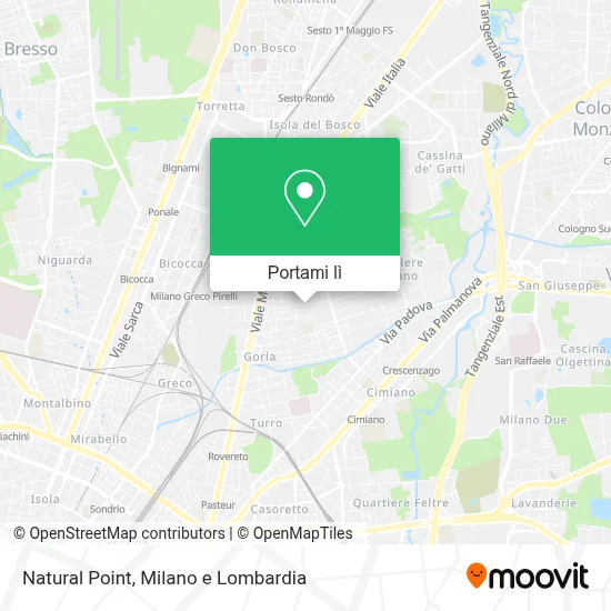 Mappa Natural Point