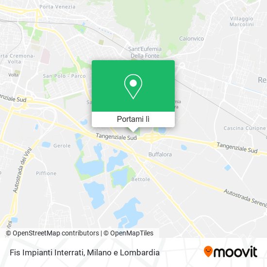 Mappa Fis Impianti Interrati