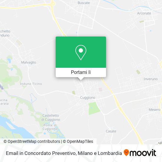 Mappa Email in Concordato Preventivo