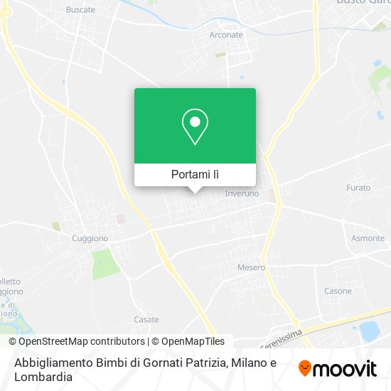 Mappa Abbigliamento Bimbi di Gornati Patrizia