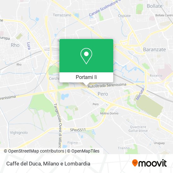 Mappa Caffe del Duca