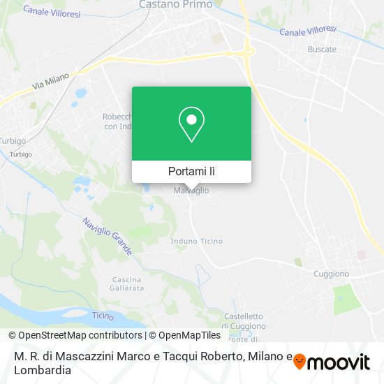 Mappa M. R. di Mascazzini Marco e Tacqui Roberto