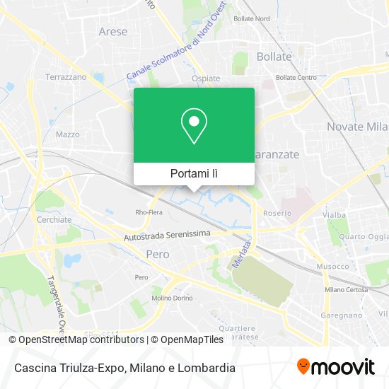 Mappa Cascina Triulza-Expo
