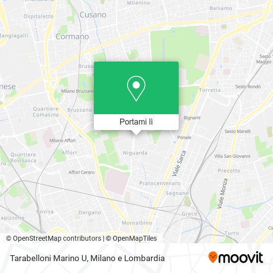 Mappa Tarabelloni Marino U