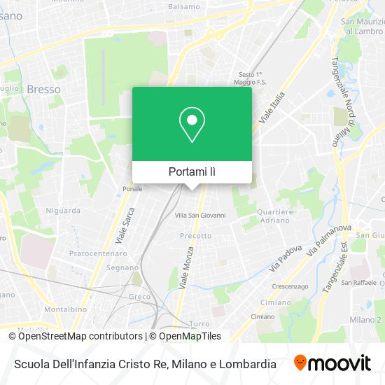 Mappa Scuola Dell'Infanzia Cristo Re