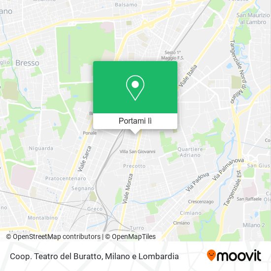 Mappa Coop. Teatro del Buratto