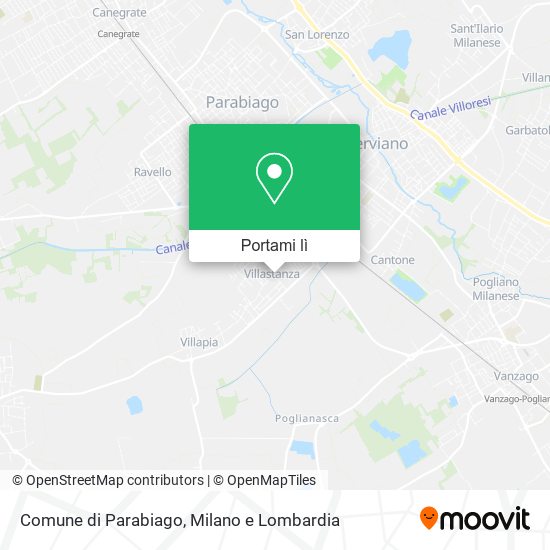 Mappa Comune di Parabiago