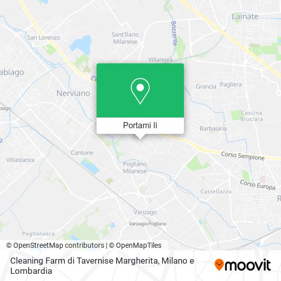 Mappa Cleaning Farm di Tavernise Margherita