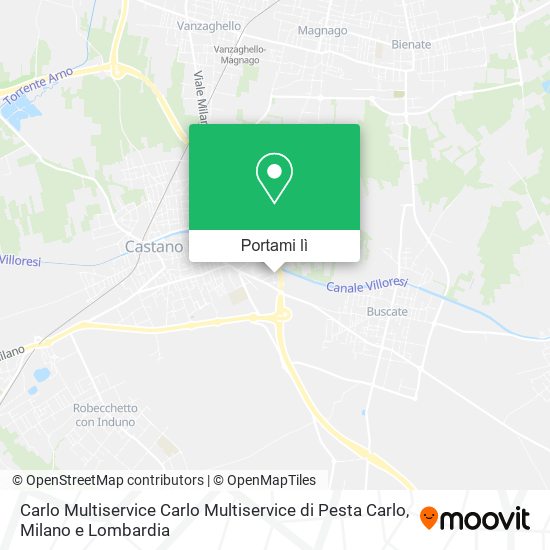 Mappa Carlo Multiservice Carlo Multiservice di Pesta Carlo