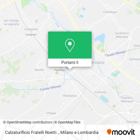 Mappa Calzaturificio Fratelli Roetti .