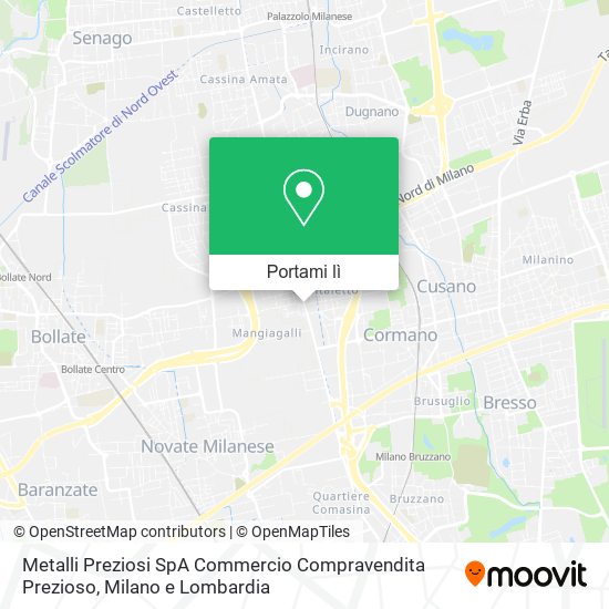 Mappa Metalli Preziosi SpA Commercio Compravendita Prezioso