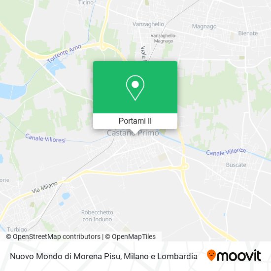 Mappa Nuovo Mondo di Morena Pisu