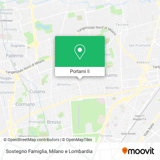 Mappa Sostegno Famiglia