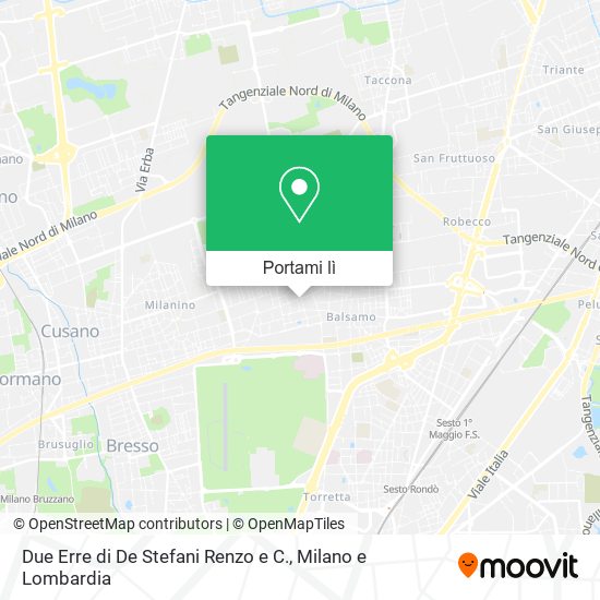 Mappa Due Erre di De Stefani Renzo e C.