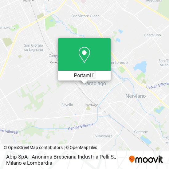 Mappa Abip SpA - Anonima Bresciana Industria Pelli S.