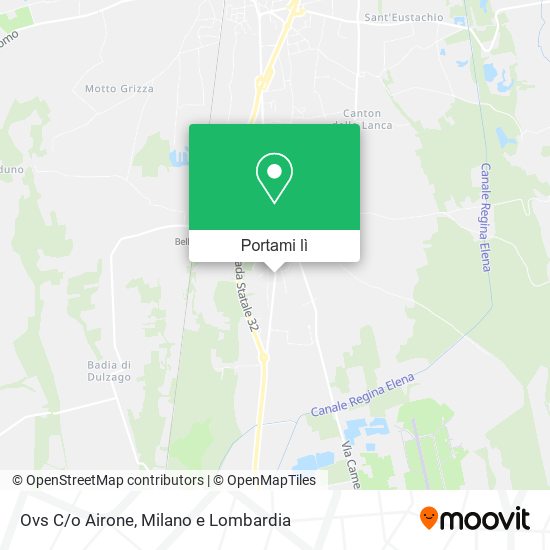 Mappa Ovs C/o Airone