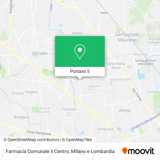 Mappa Farmacia Comunale il Centro