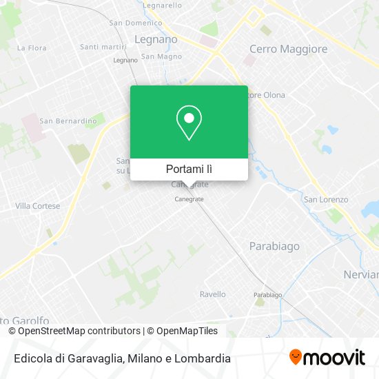 Mappa Edicola di Garavaglia