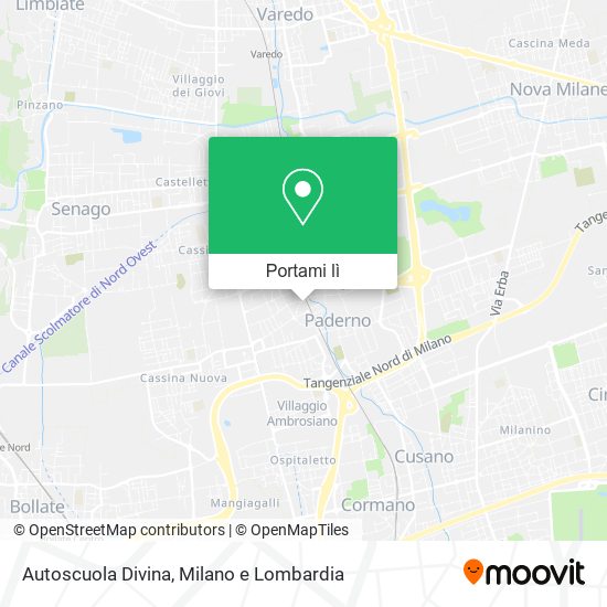 Mappa Autoscuola Divina