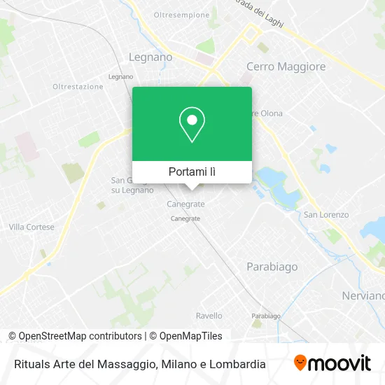 Mappa Rituals Arte del Massaggio