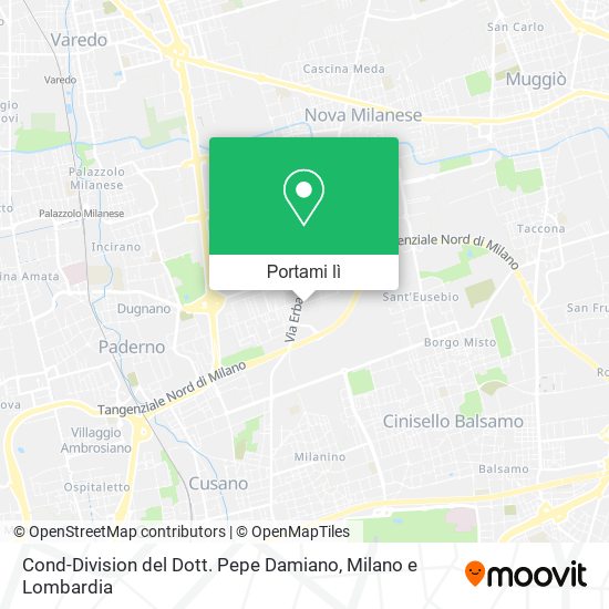 Mappa Cond-Division del Dott. Pepe Damiano