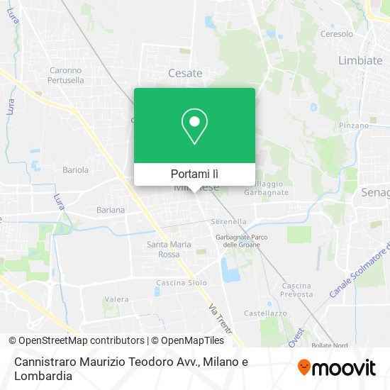 Mappa Cannistraro Maurizio Teodoro Avv.
