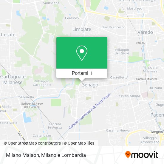 Mappa Milano Maison