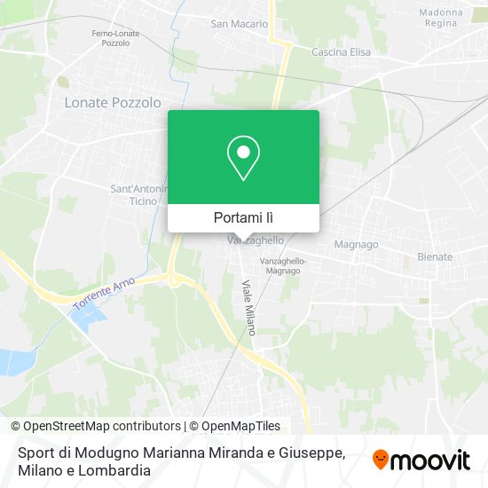 Mappa Sport di Modugno Marianna Miranda e Giuseppe